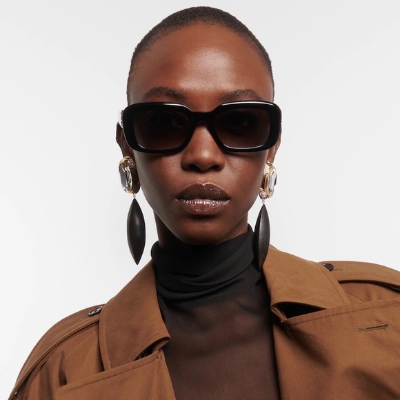 NEW SAINT LAURENT SL M130 002 BLACK GREY SLM130 002 SQUARE WOMEN SUNGLASSES - Picture 1 of 11